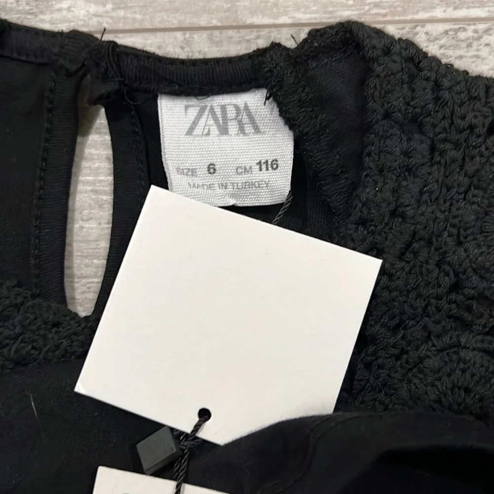 Zara Mixed Crochet Top